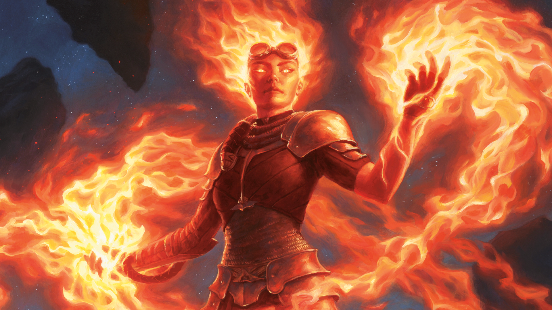 Magic: The Gathering planeswalker Chandra Nalaar