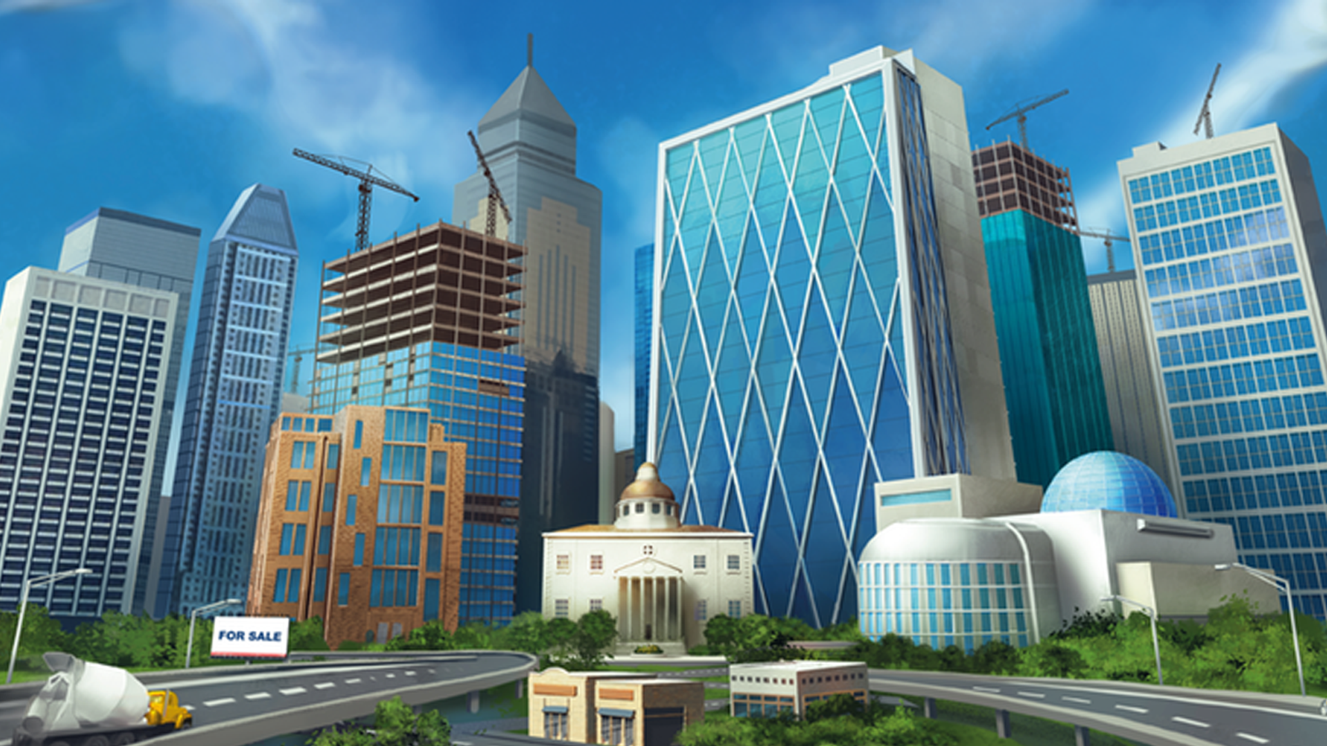 Magnate: The First City board game artwork