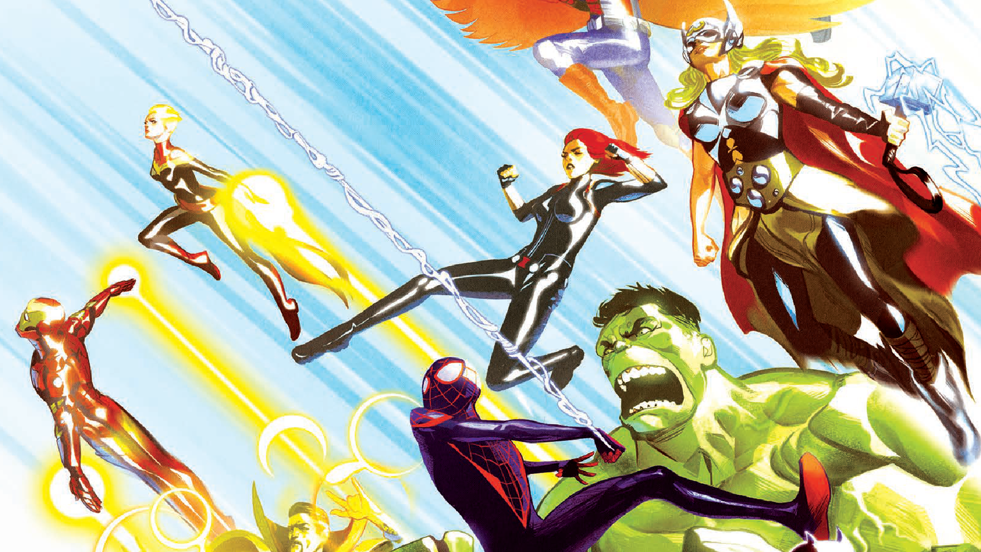 The front cover of Marvel D.A.G.G.E.R. board game.