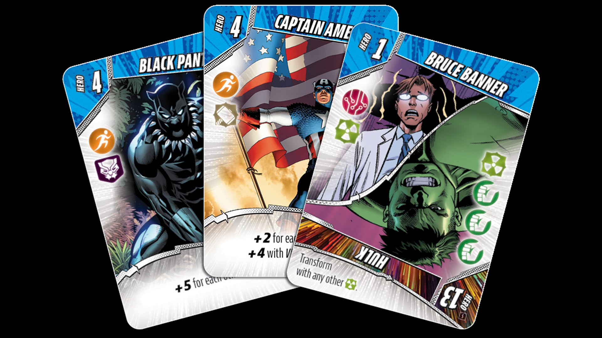 Marvel: Remix hero cards