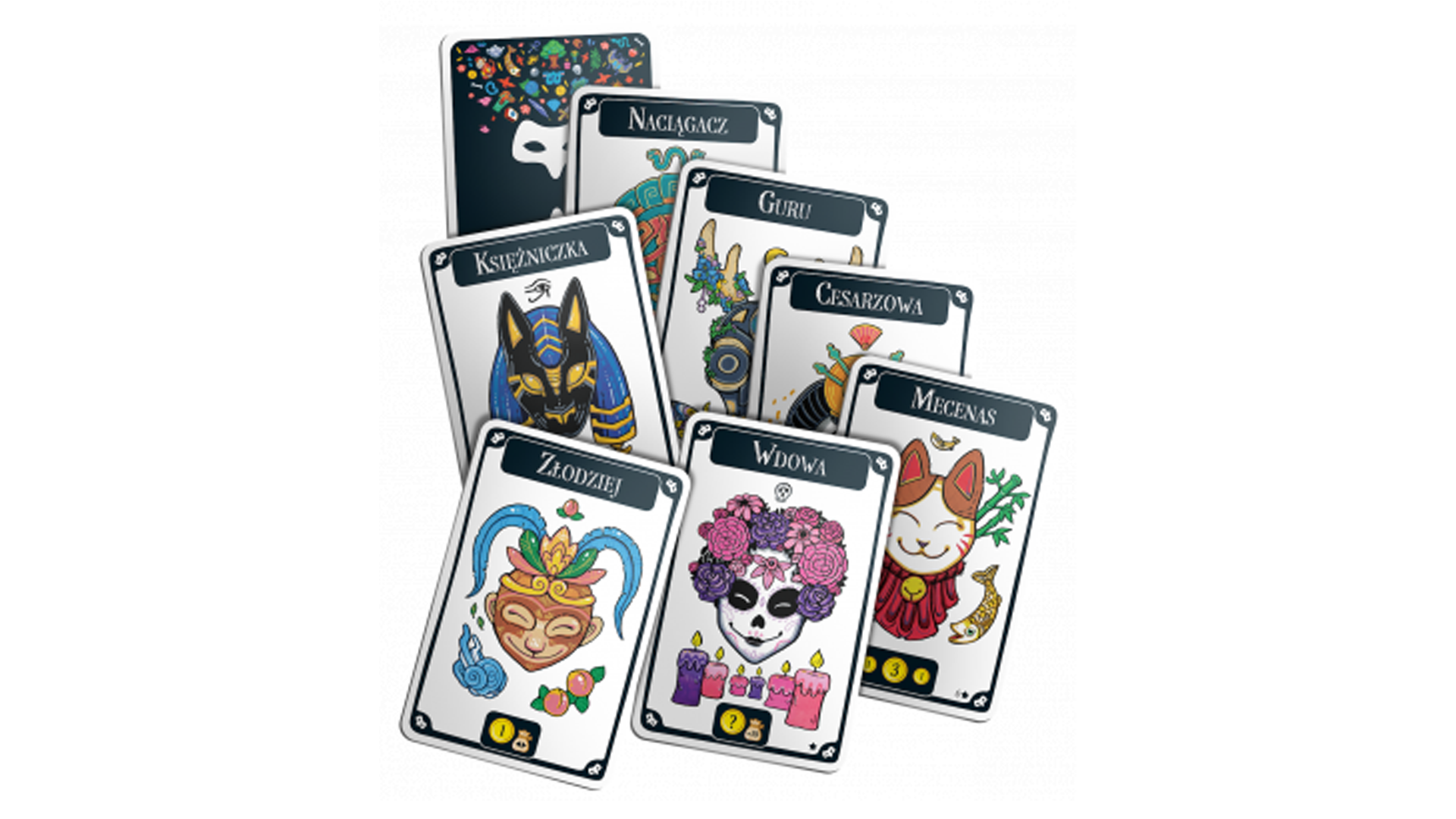 Mascarade new edition cards