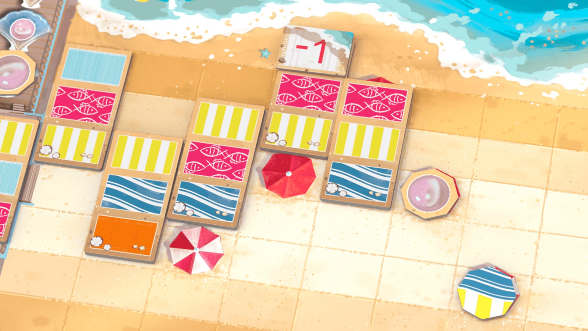 Image for Azul studio’s next board game Maui challenges you to find the perfect spot on the beach