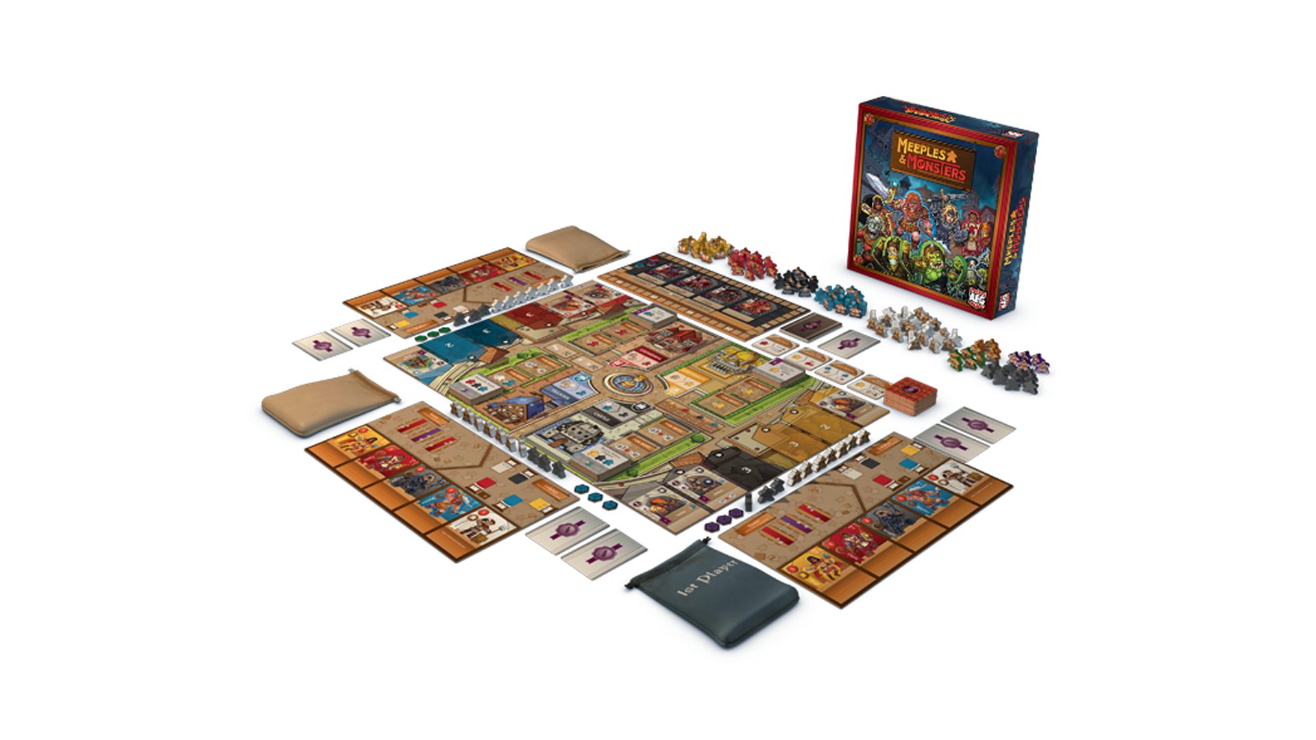 Meeples and Monsters layout image