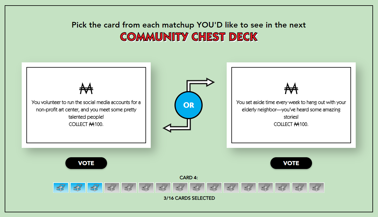Image for Monopoly to update Community Chest cards with fan vote and celebrity game for charity