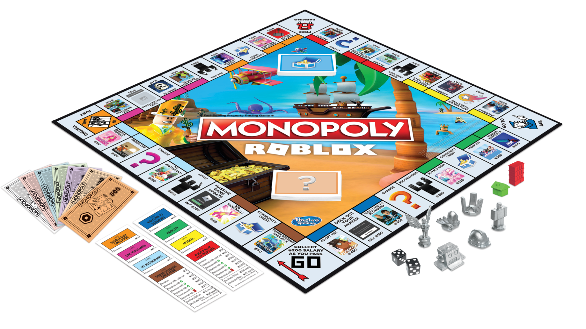 Roblox Fans Will Soon Have A Themed Monopoly Board Game Of Their Own Dicebreaker - filling in parts in a circle roblox