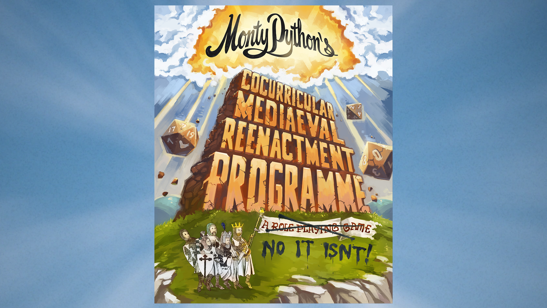 Monty Python RPG nears $1m in crowdfunding for a decidedly silly take on  tabletop gaming | Dicebreaker