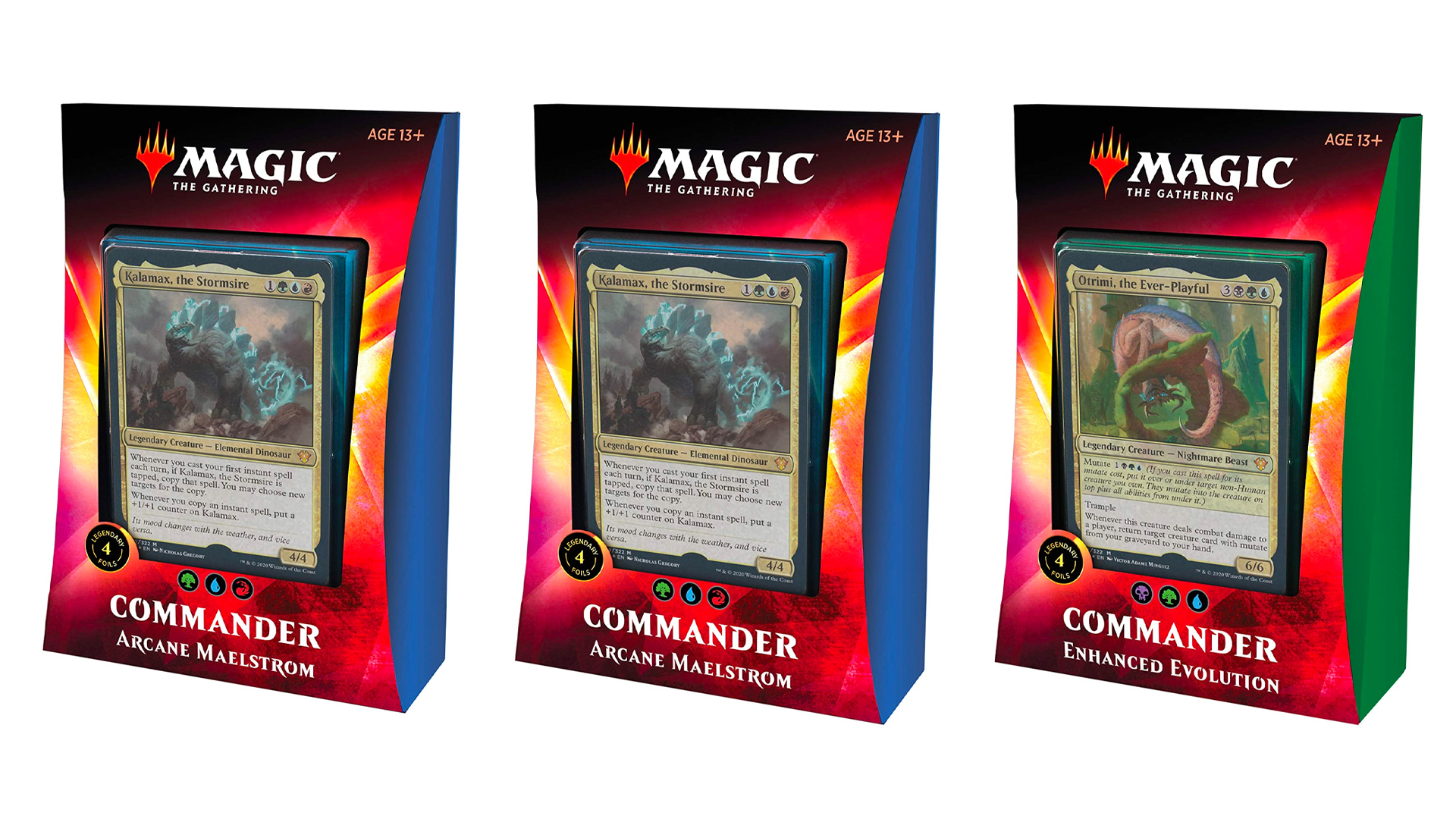 Magic The Gathering Commander 2019 Deck Trading Card Set Choose 1 or All 4 Packs 