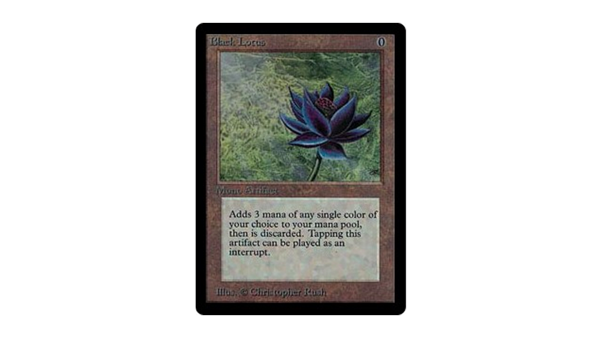 MtG Expensive and Rare card Black Lotus