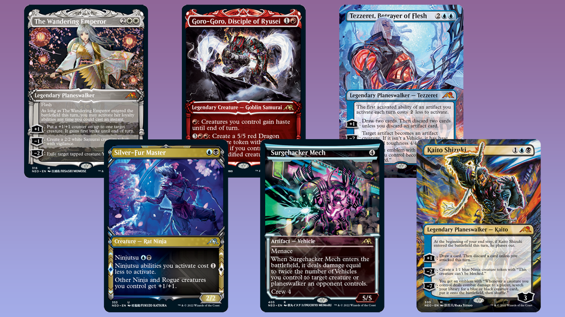 Magic: The Gathering Kamigawa: Neon Dynasty artwork