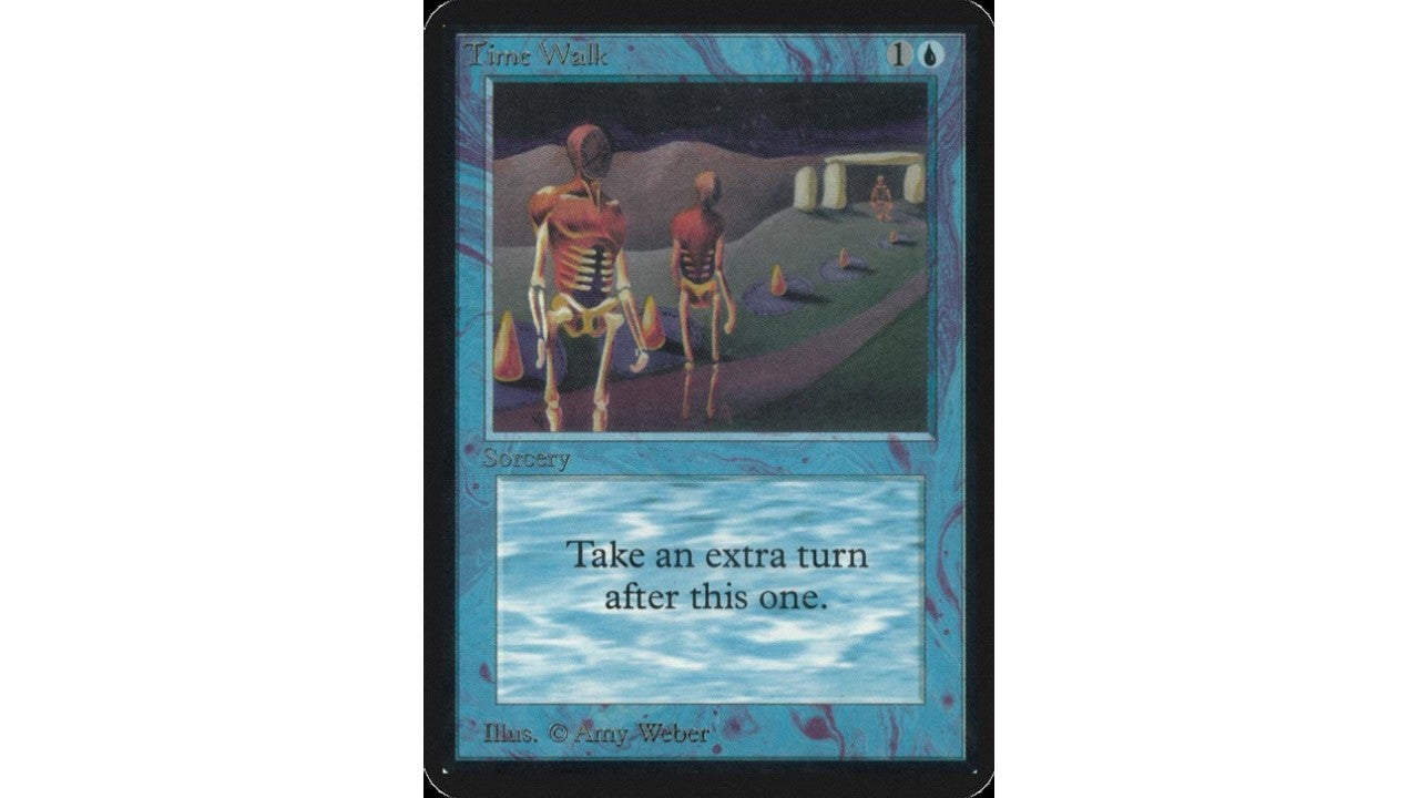 time walk alpha costoso mtg card