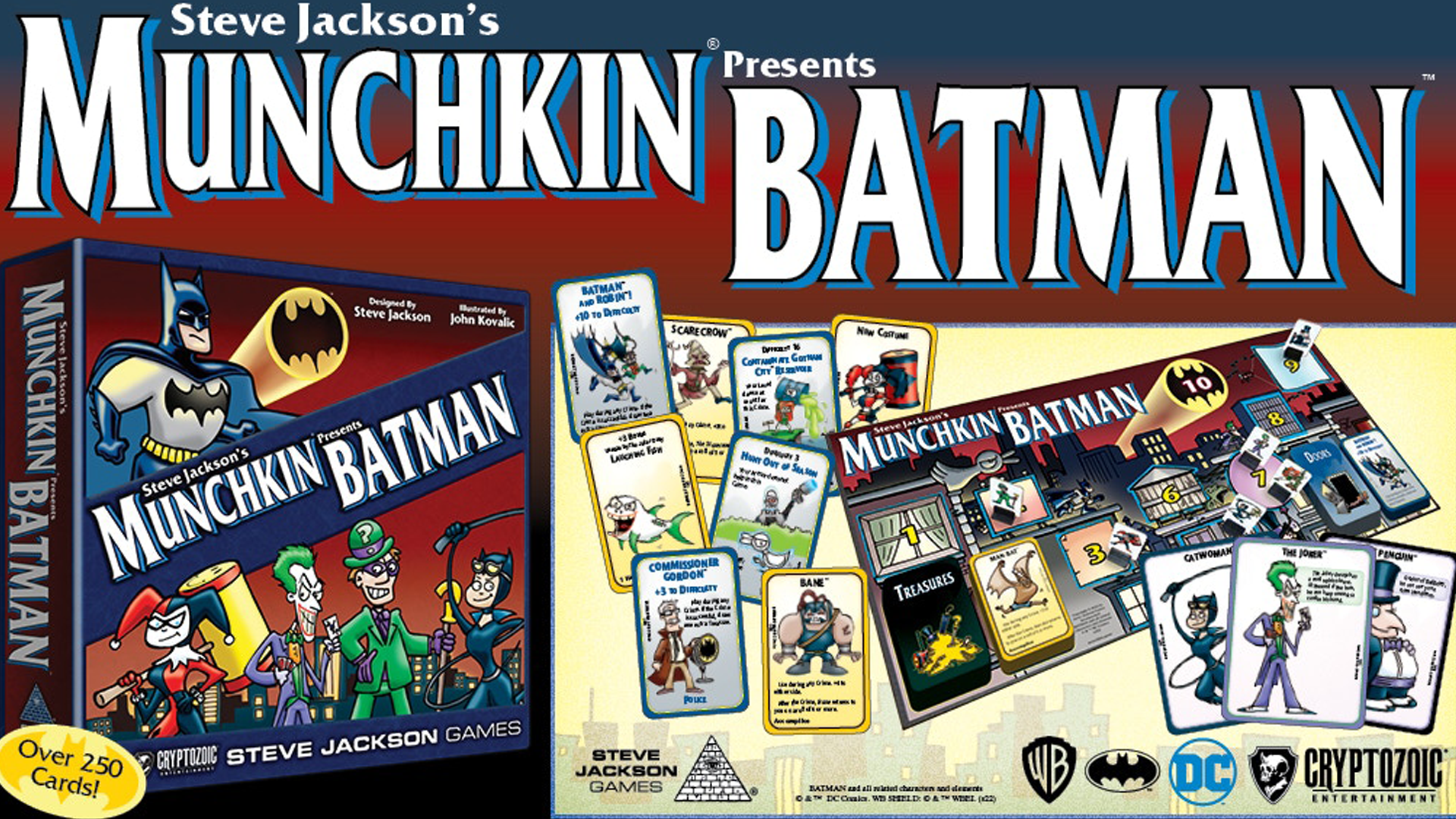Munchkin Presents Batman promo image