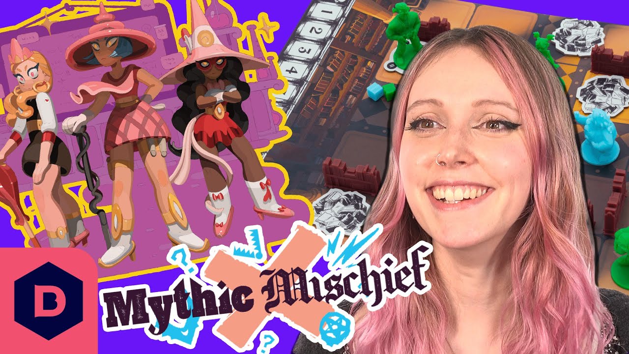 Image for We battle as mean girl witches and troll theatre kids in fantasy high school board game Mythic Mischief! (Sponsored)