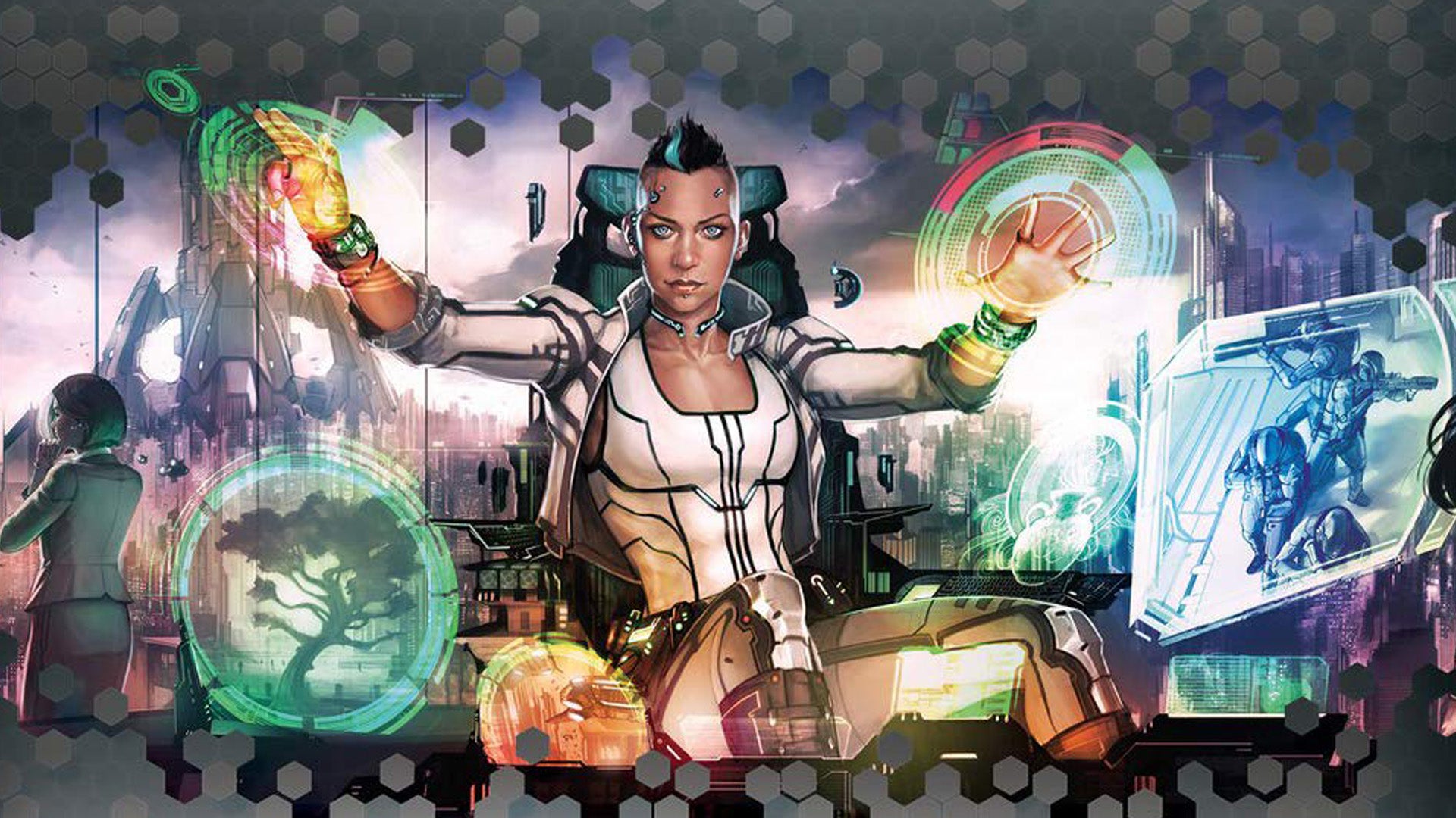Netrunner: The Card Game trading card game artwork