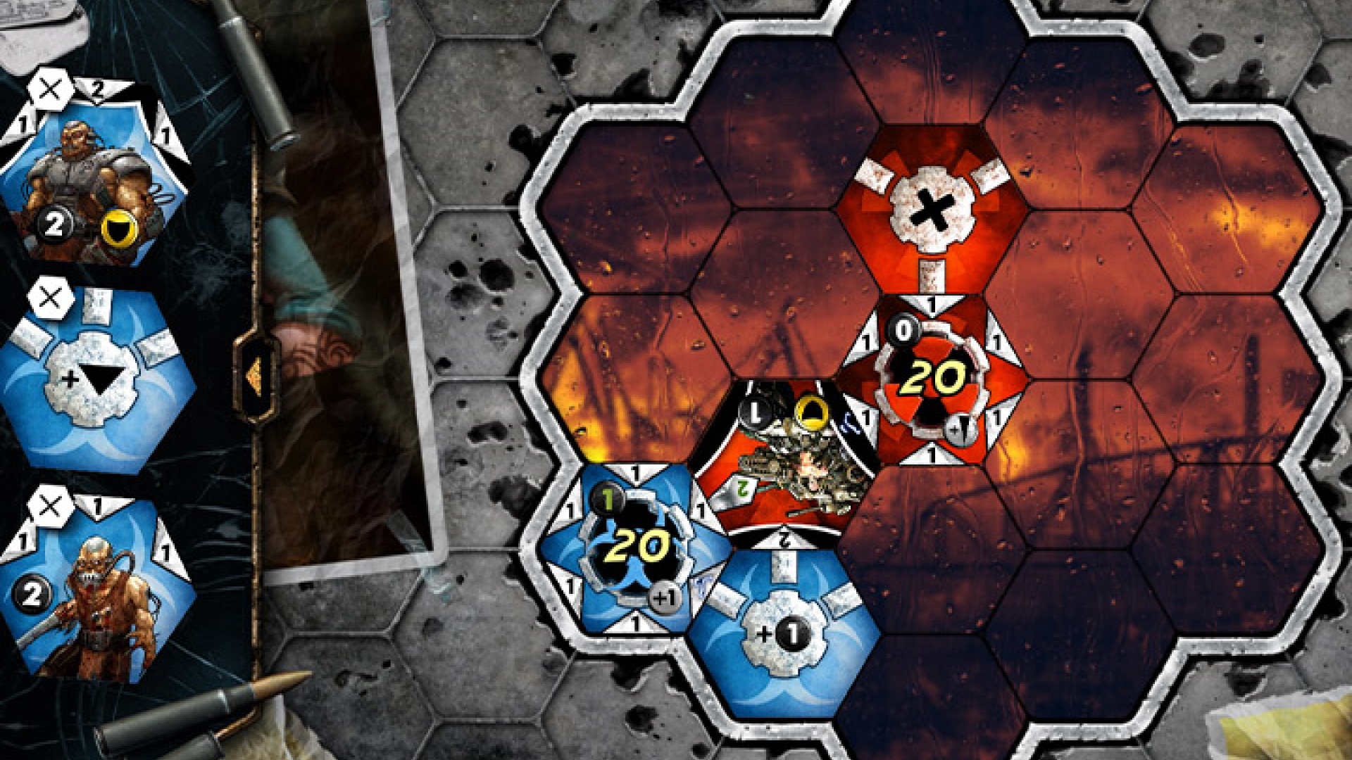 Image for Post-apocalyptic grid battler Neuroshima Hex! comes to mobile devices in September