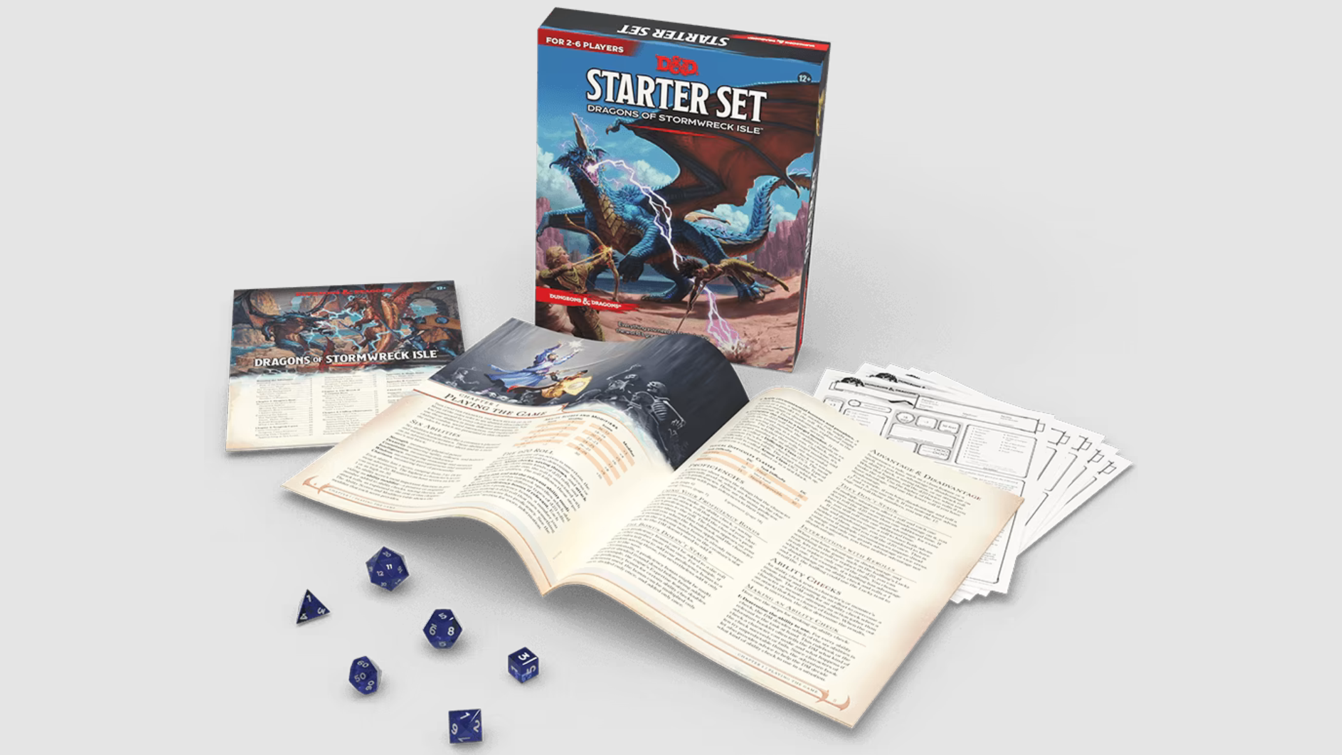 New D&D 5E starter set layout image