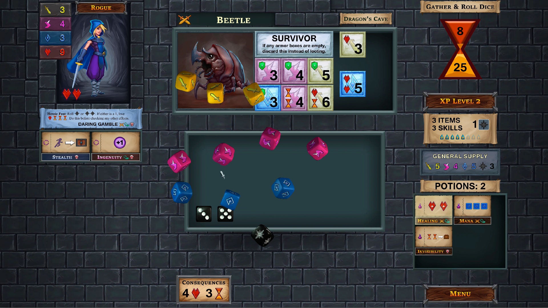 Image for Pick up One Deck Dungeon on iOS and Android for under £1