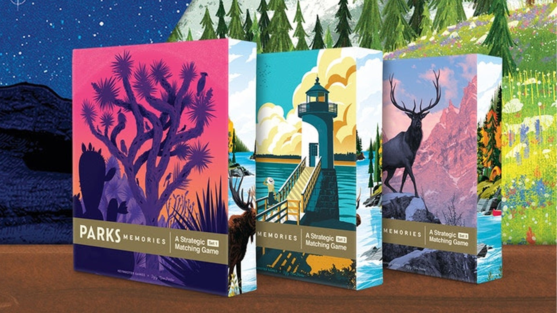 Parks: Memories board game promo