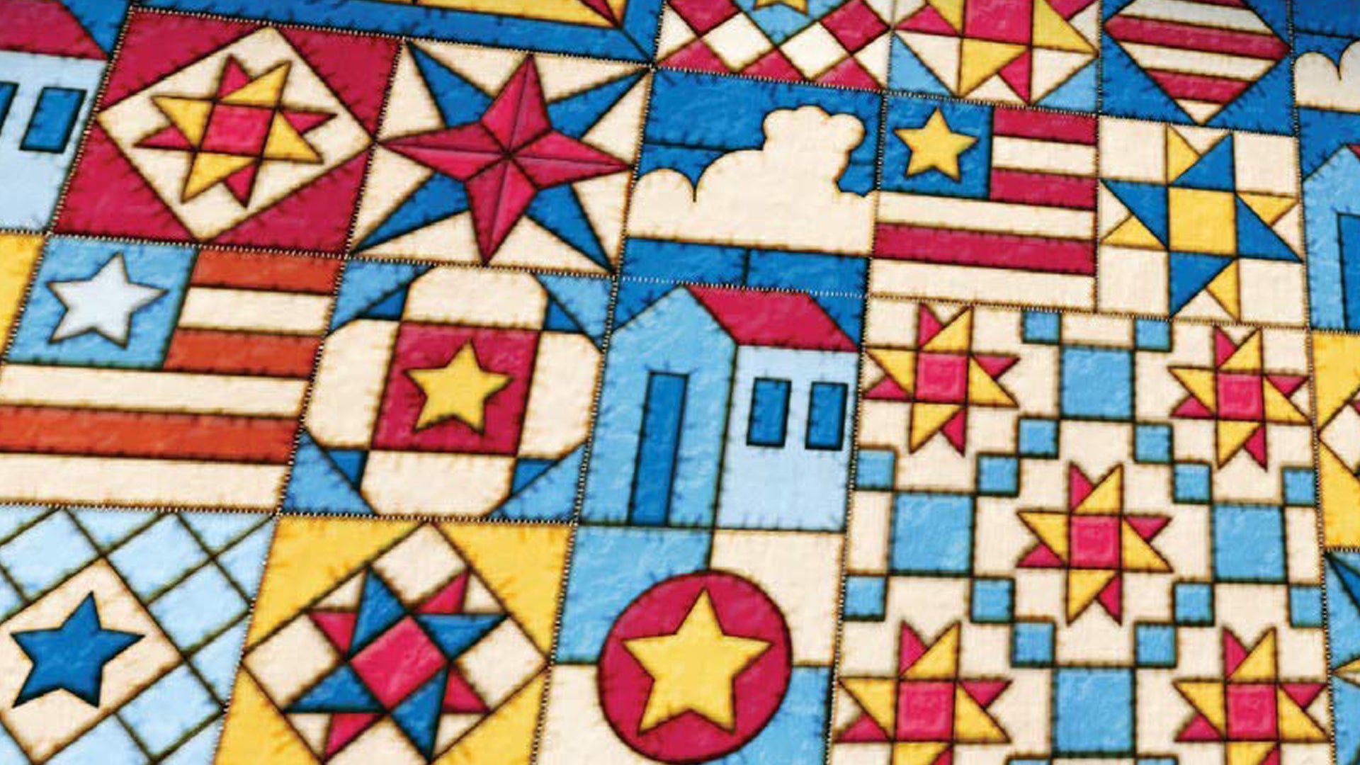 Patchwork Americana Edition Is A Us Flavoured Version Of The Two Player Board Game Dicebreaker