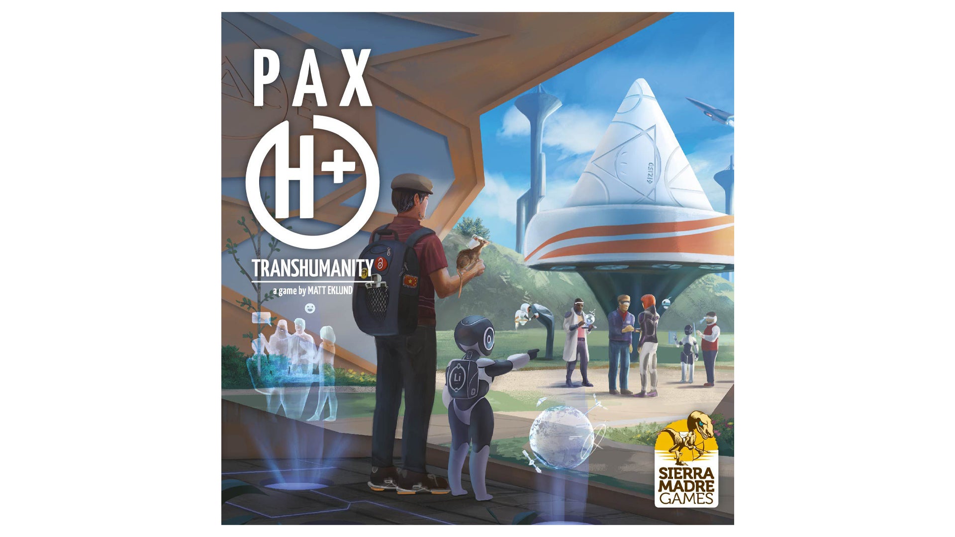 Pax Transhumanity board game box