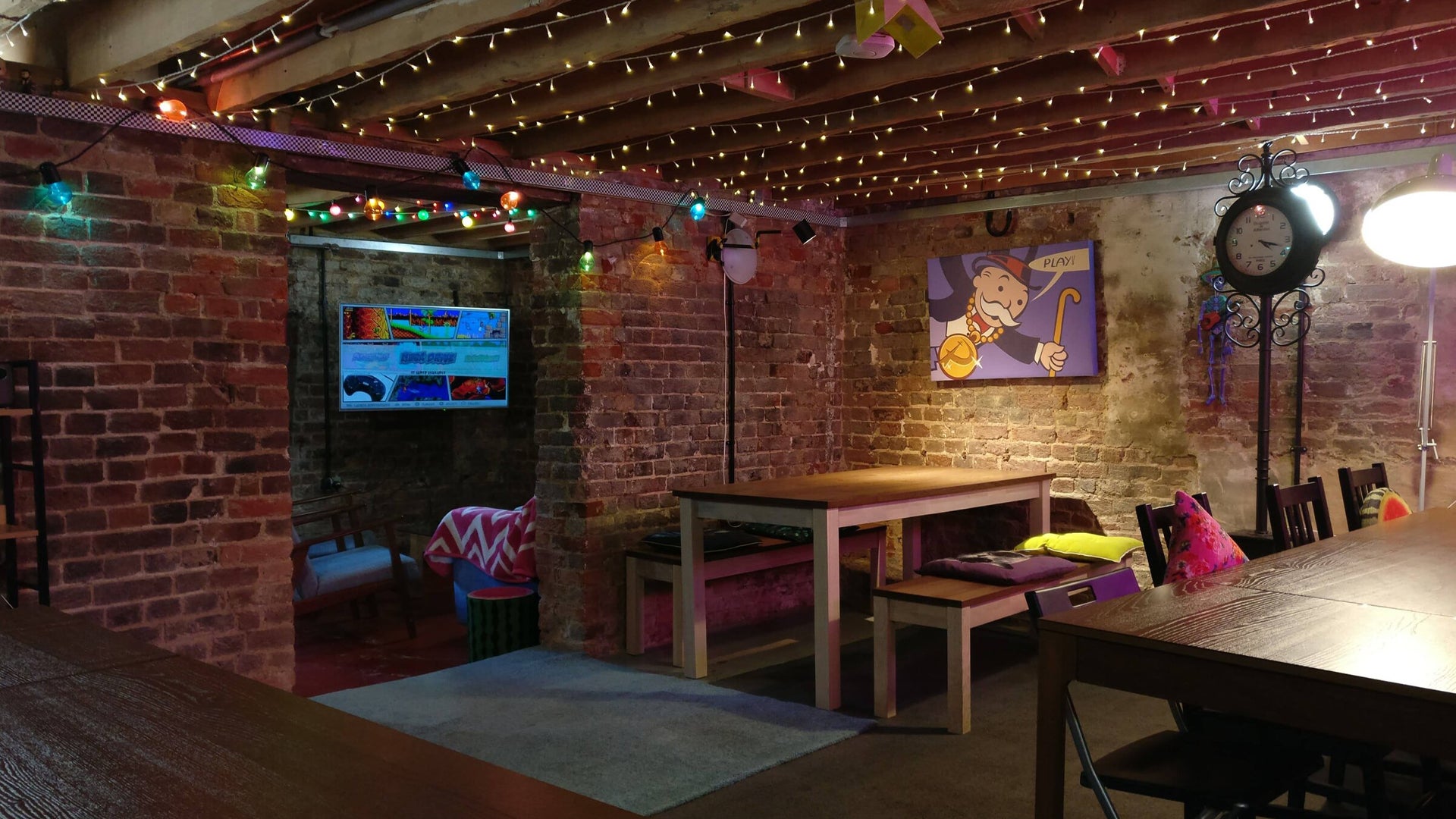 Playopolis board game cafe interior