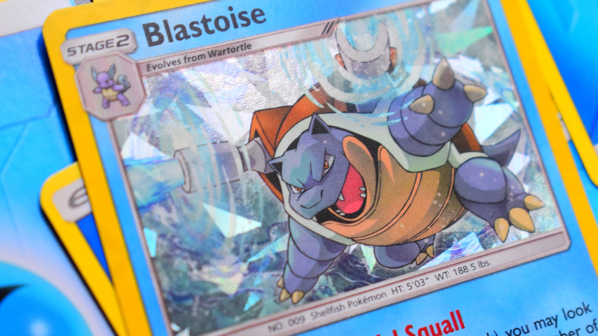 Pokemon Trading Card Game card Blastoise