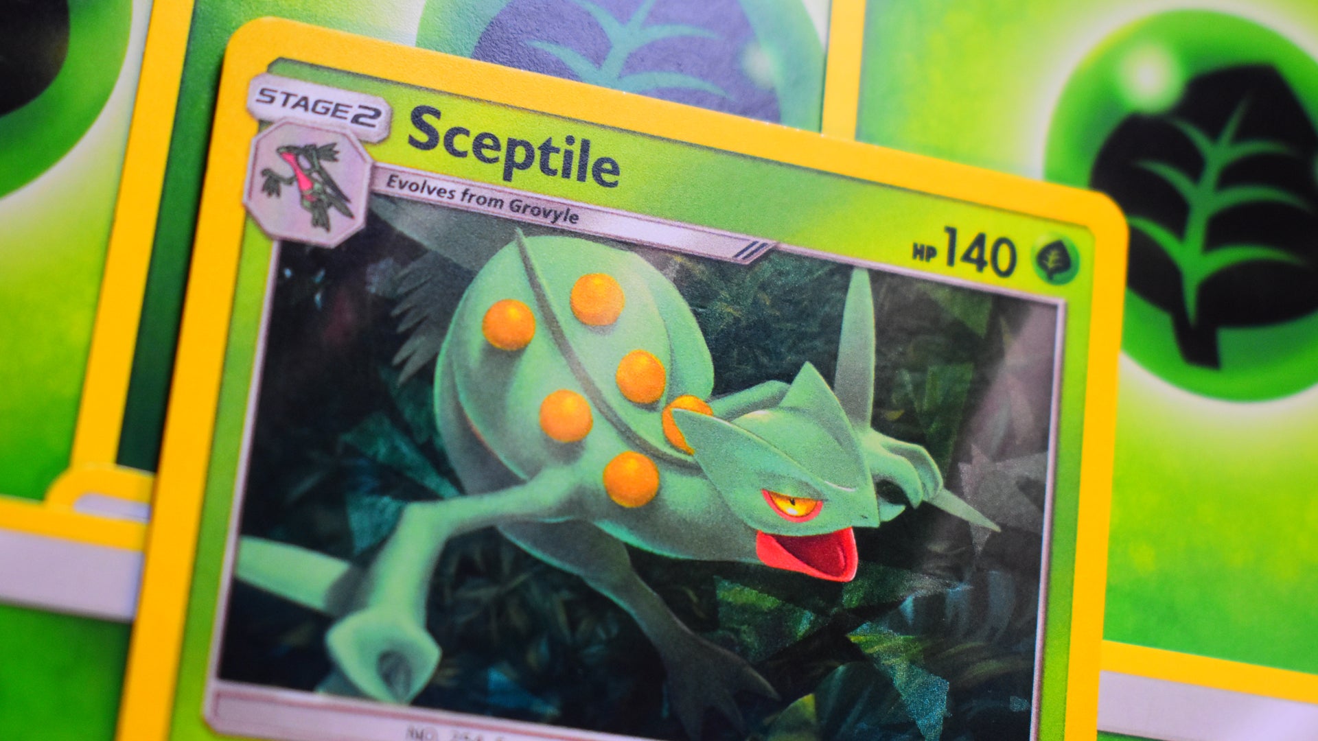 Pokemon Trading Card Game card Sceptile