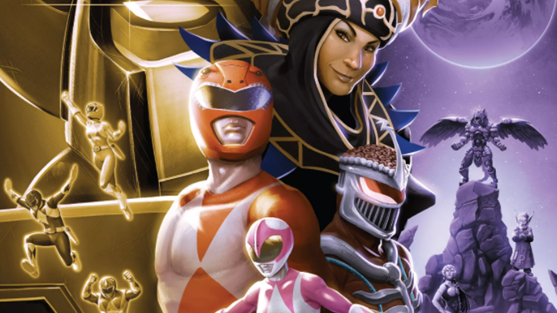 Power Rangers: Deck-Building Game Artwork