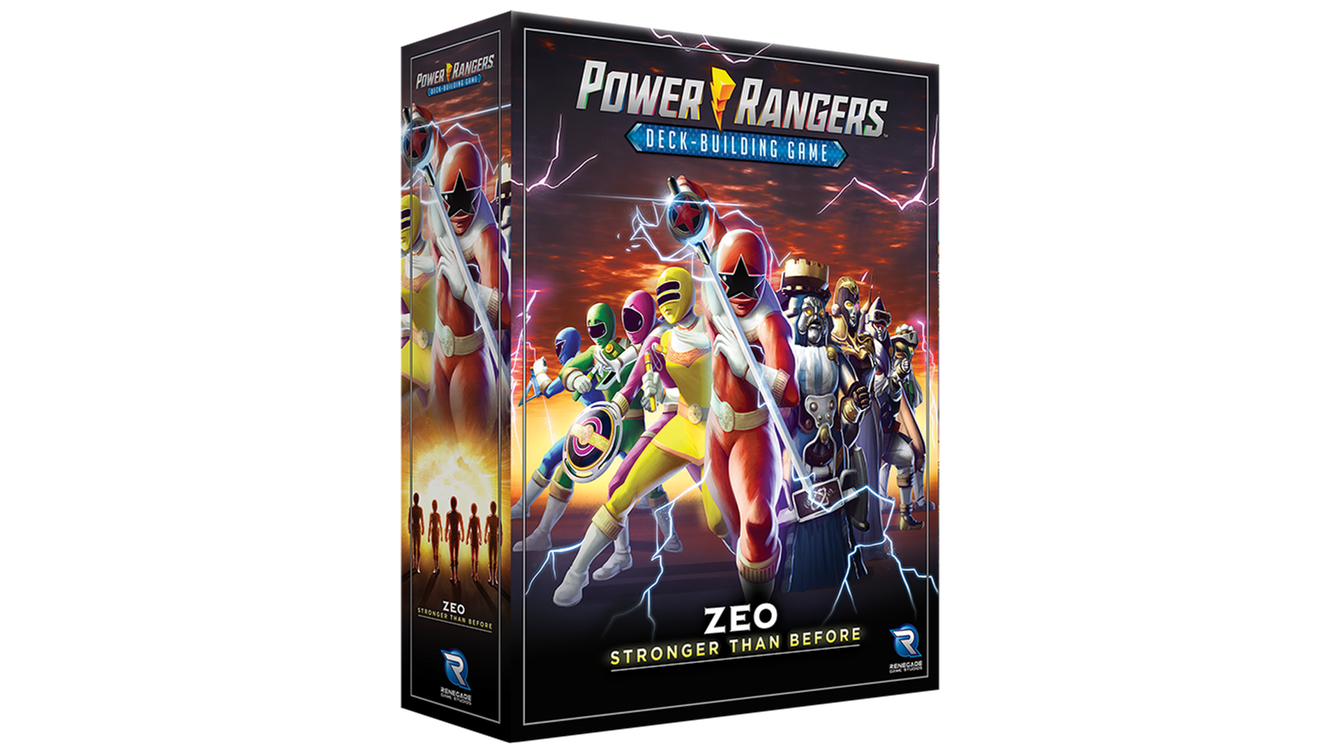 Power Rangers: Deck-Building Game - Zeo game box