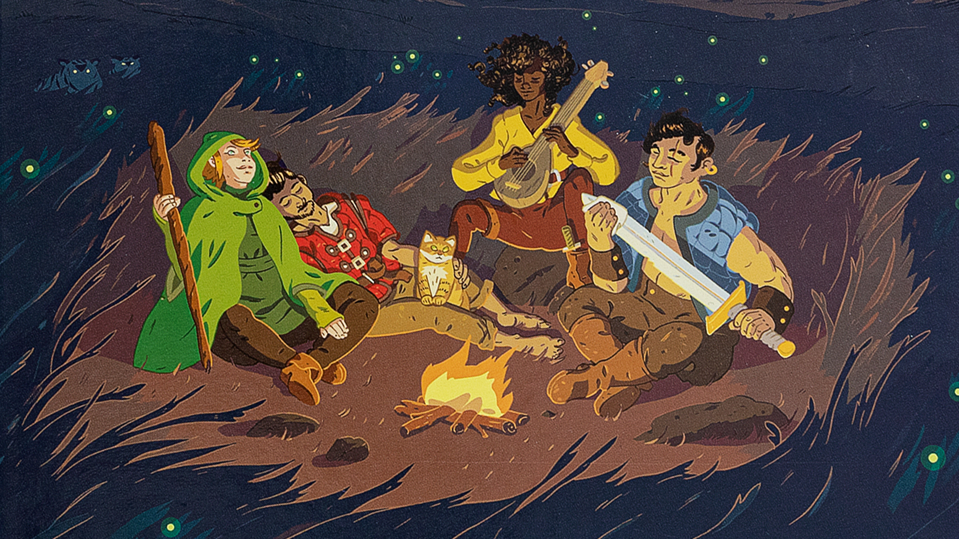 Quest roleplaying game artwork
