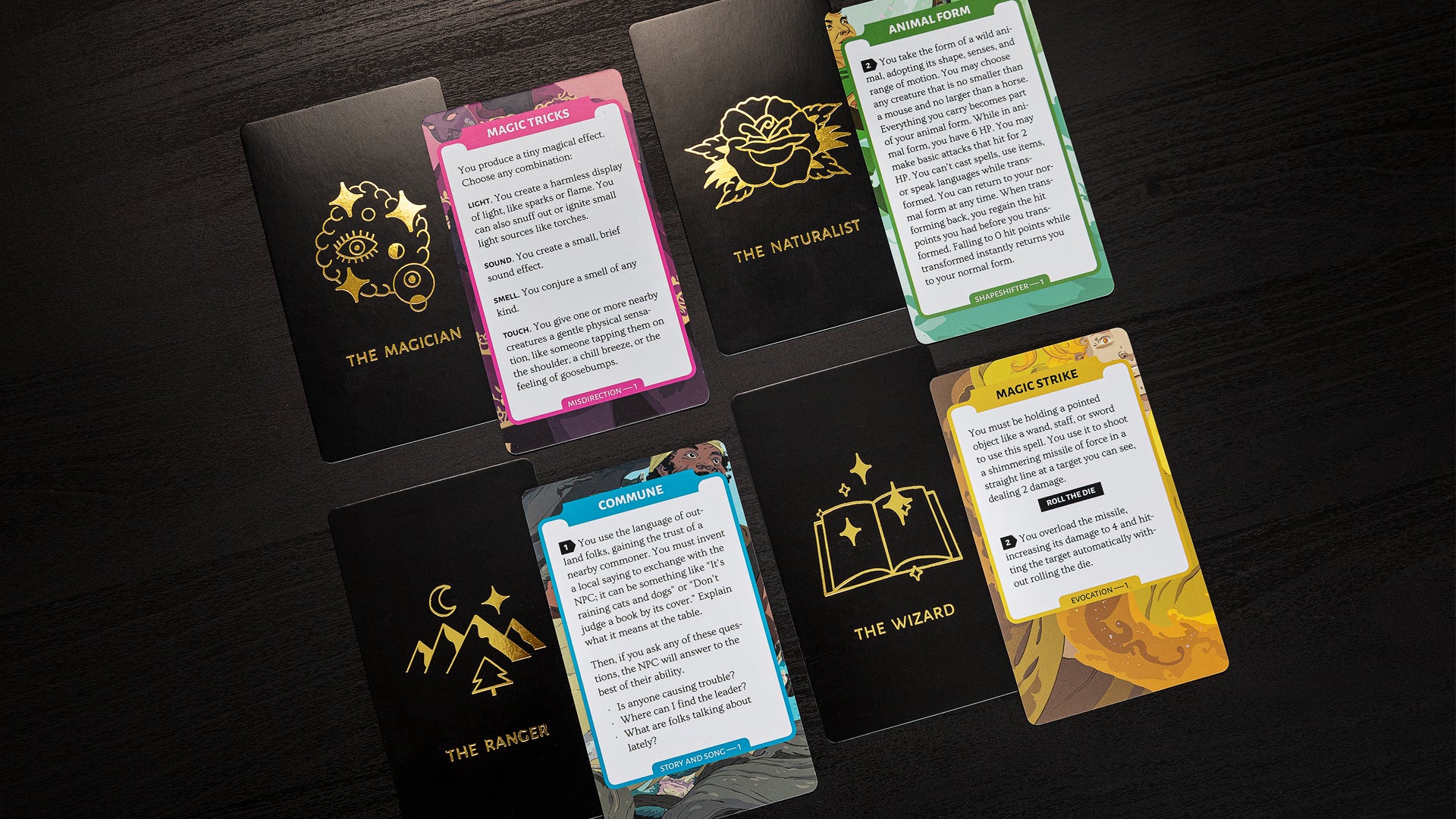 Quest roleplaying game cards