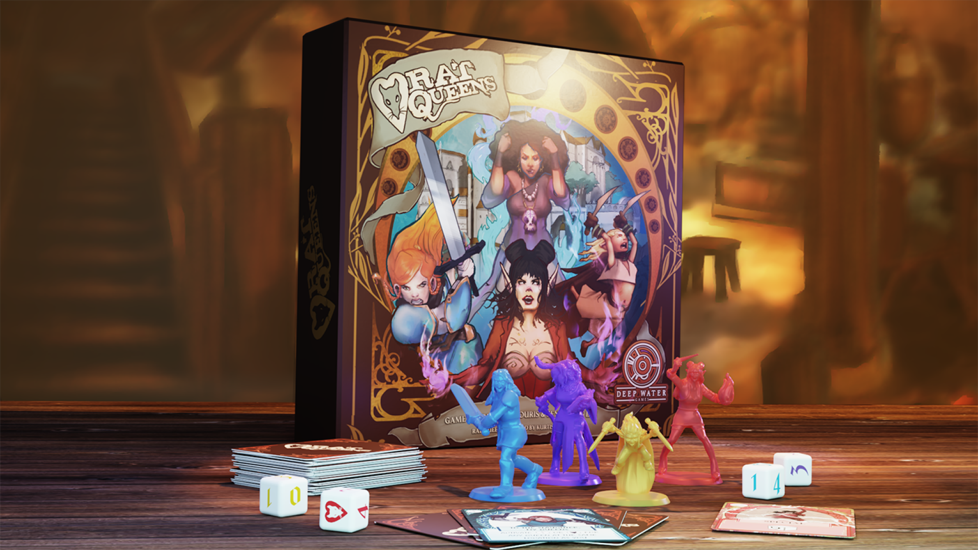 Image for Rat Queens: The Board Game brings the comic’s dysfunctional adventurers to the tabletop