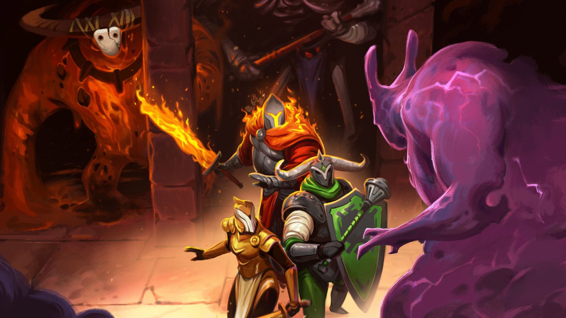 Rift Knights board game artwork