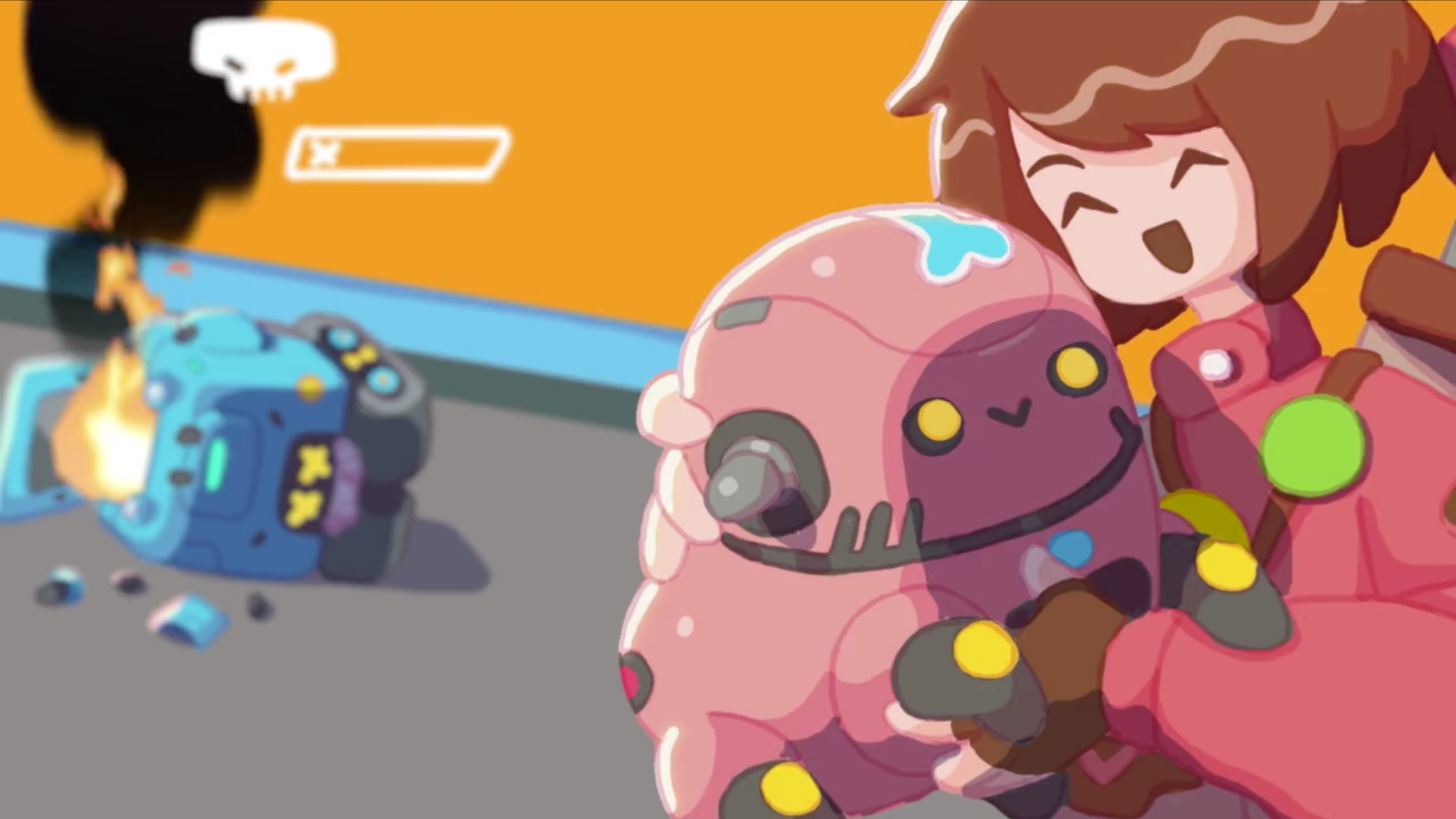 Image for Robot Quest Arena mixes incredibly cute robot violence and deckbuilding in a competitive arena