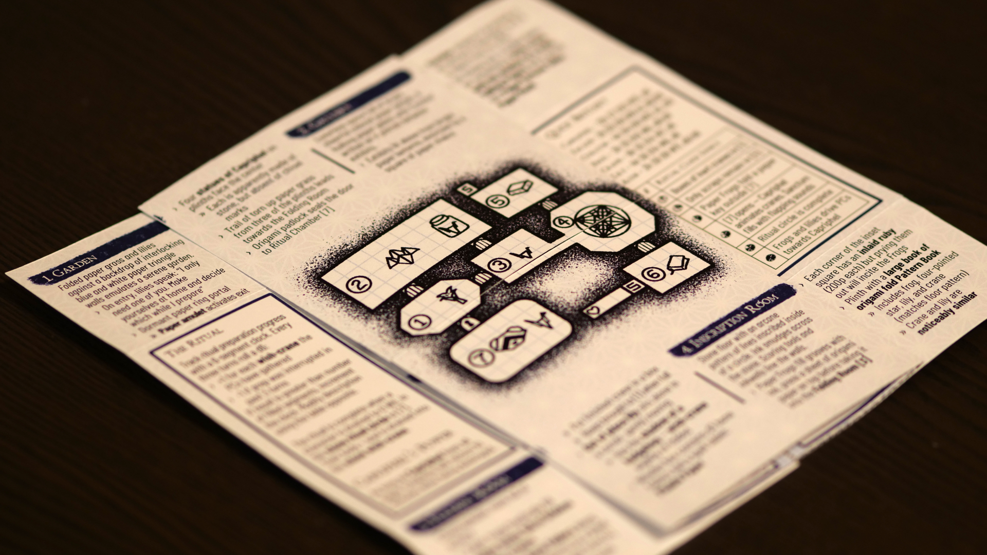 Image for Mausritter adventure Sanctum of the Ori Magi is genuine, folded-paper magic