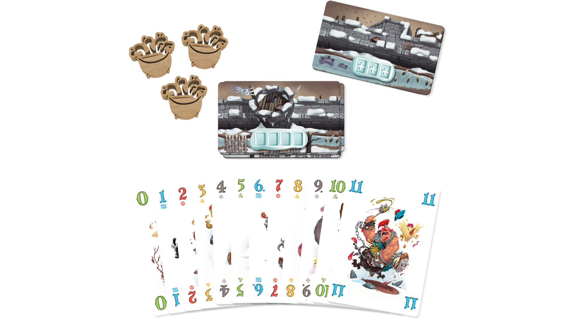 Schotten Totten 2 board game layout