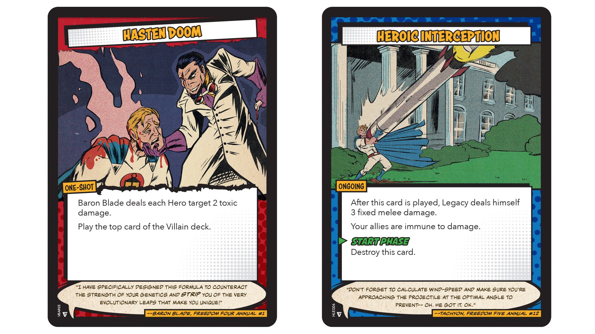 Sentinels of the Multiverse: Definitive Edition cards