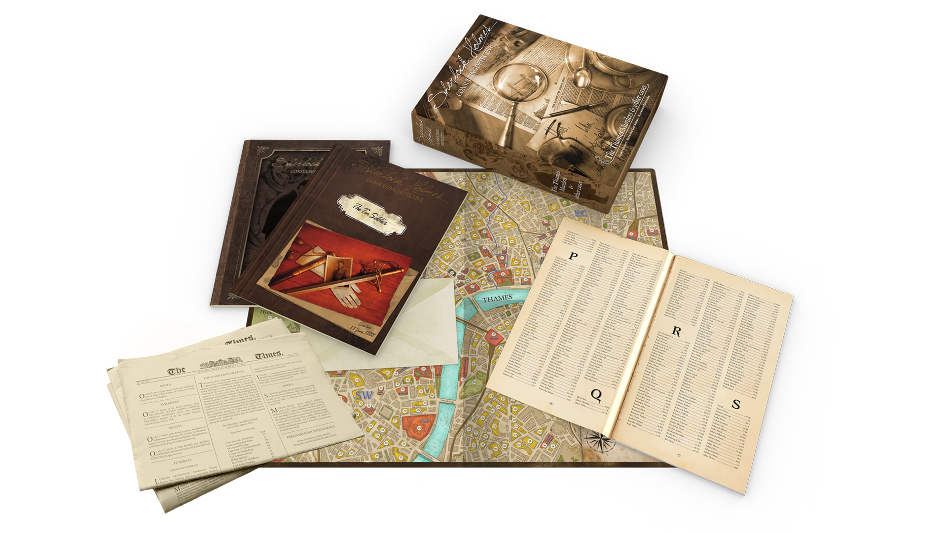 Image for Sherlock Holmes: Consulting Detective - The Thames Murders & Other Cases