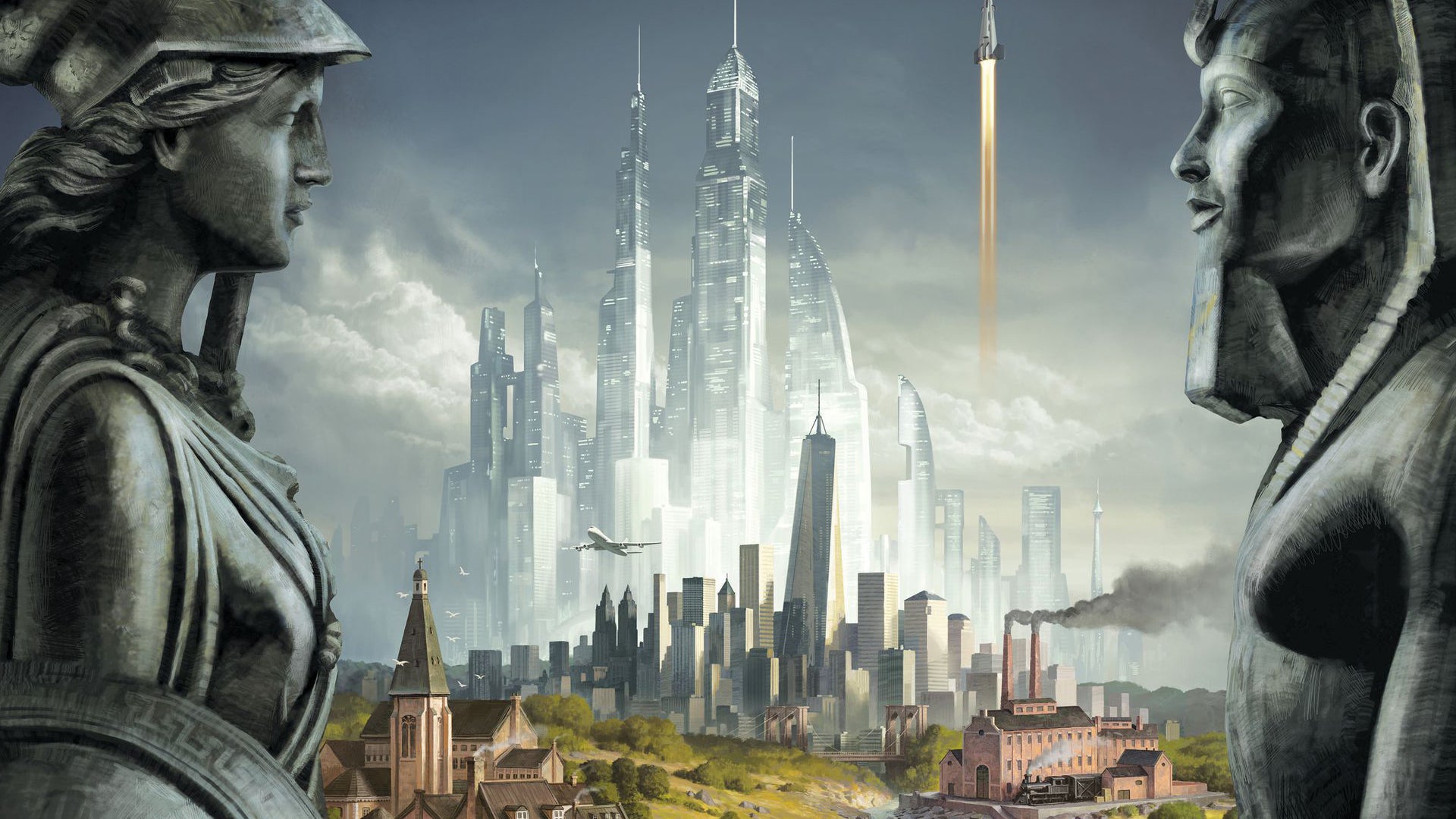 Sid Meier's Civilisation: A New Dawn board game artwork