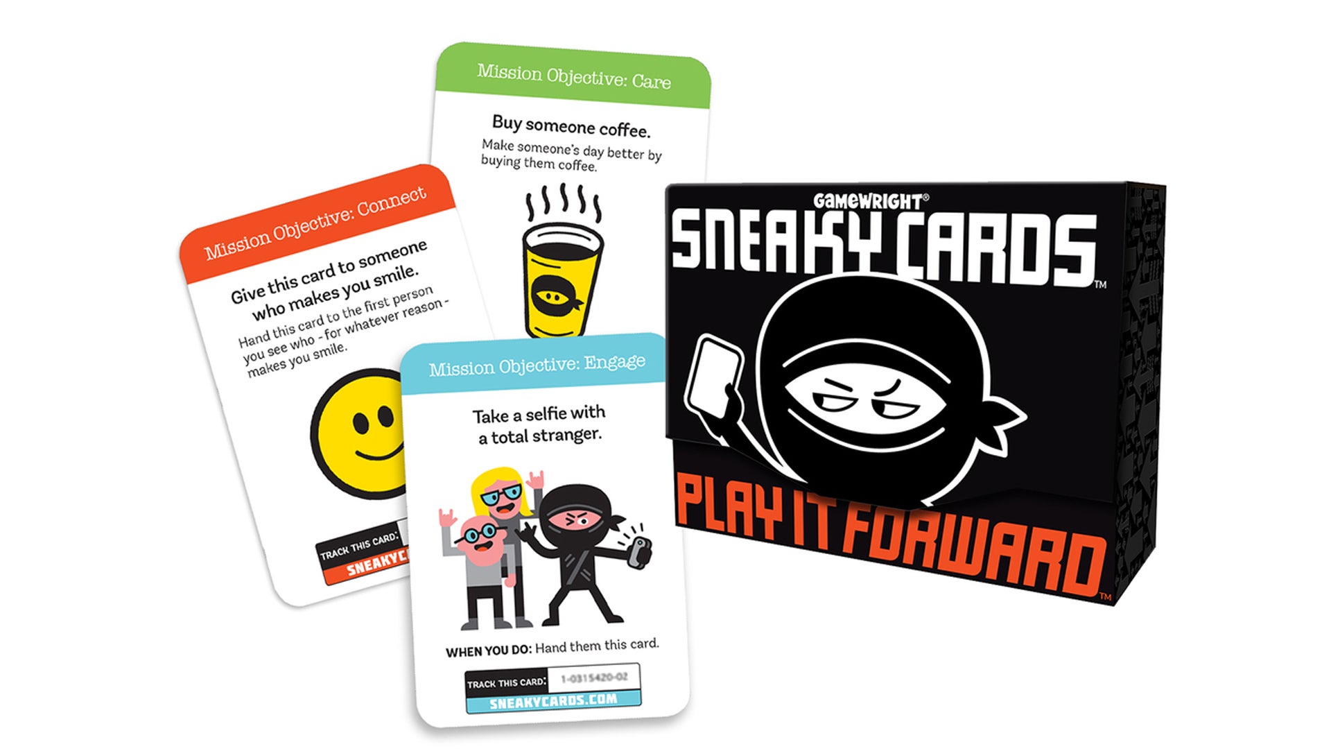 Image for Gamewright releases free print and play version of Sneaky Cards for socially distanced stealth