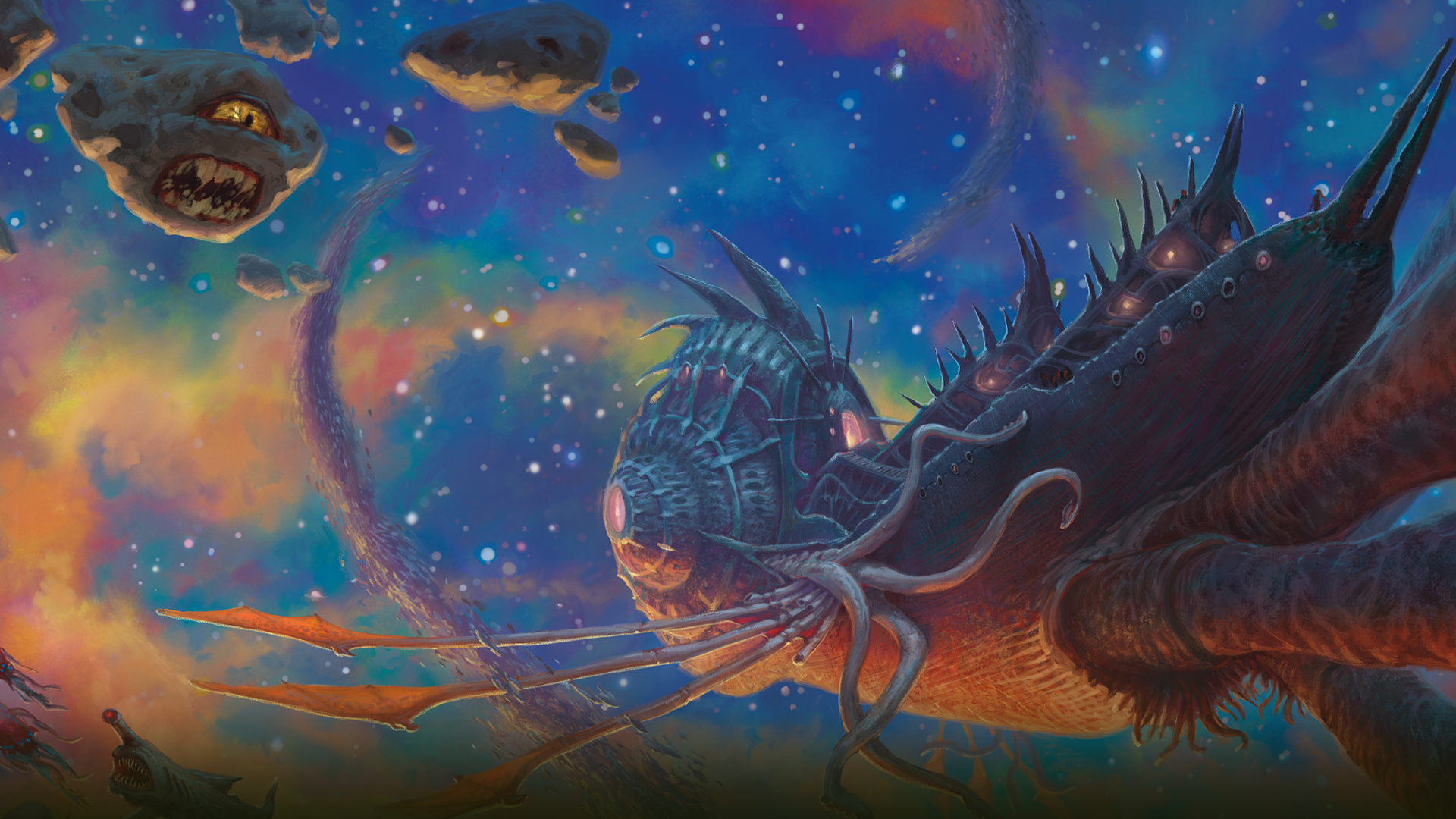 Artwork for the Spelljammer: Adventures in Space release for 5E