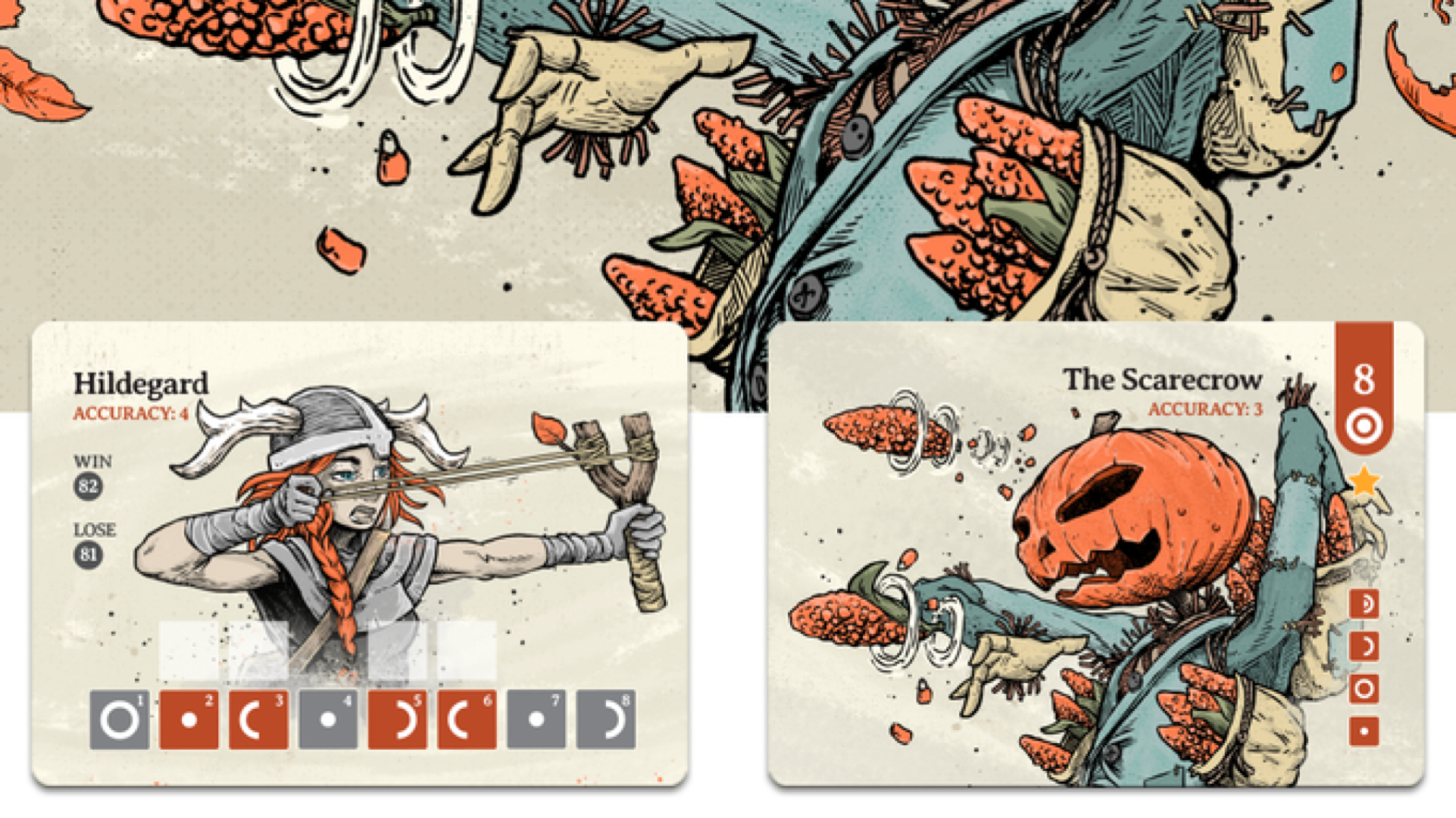 Image for Solo card game Spire’s End: Hildegard is “card game comfort food” but looks like a full plate