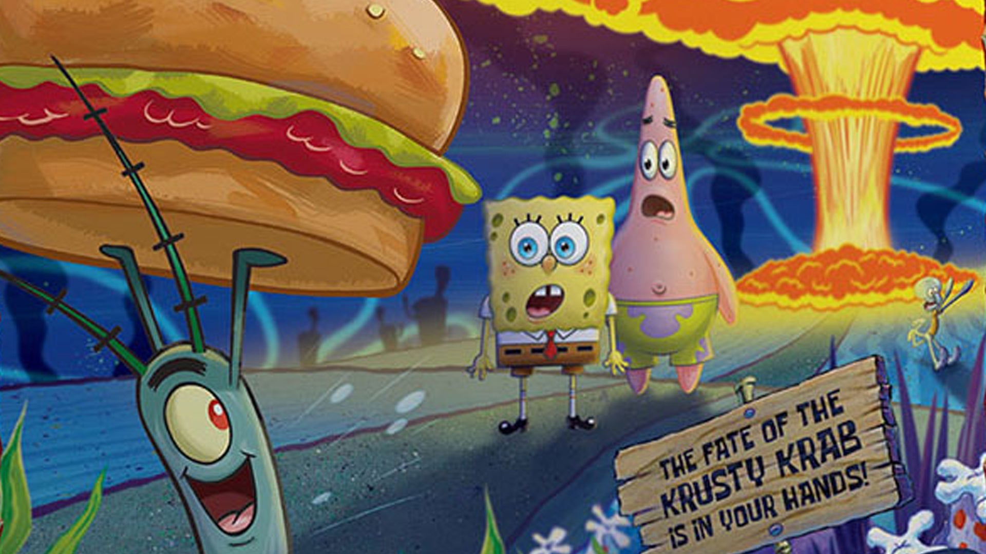 Image for Foil a Krabby Patty theft in SpongeBob Squarepants co-op board game Plankton Rising