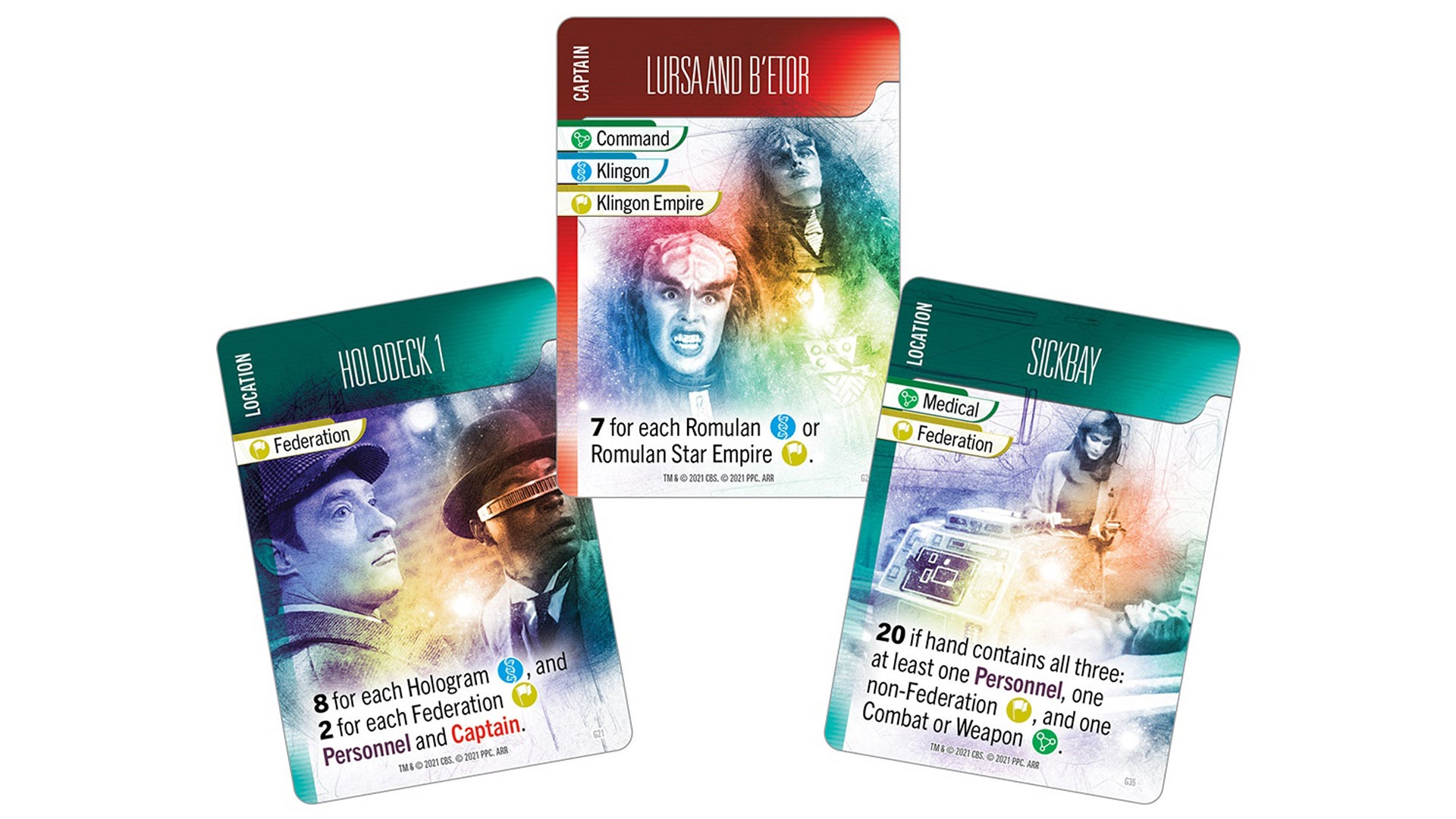 Star Trek Missions cards 2