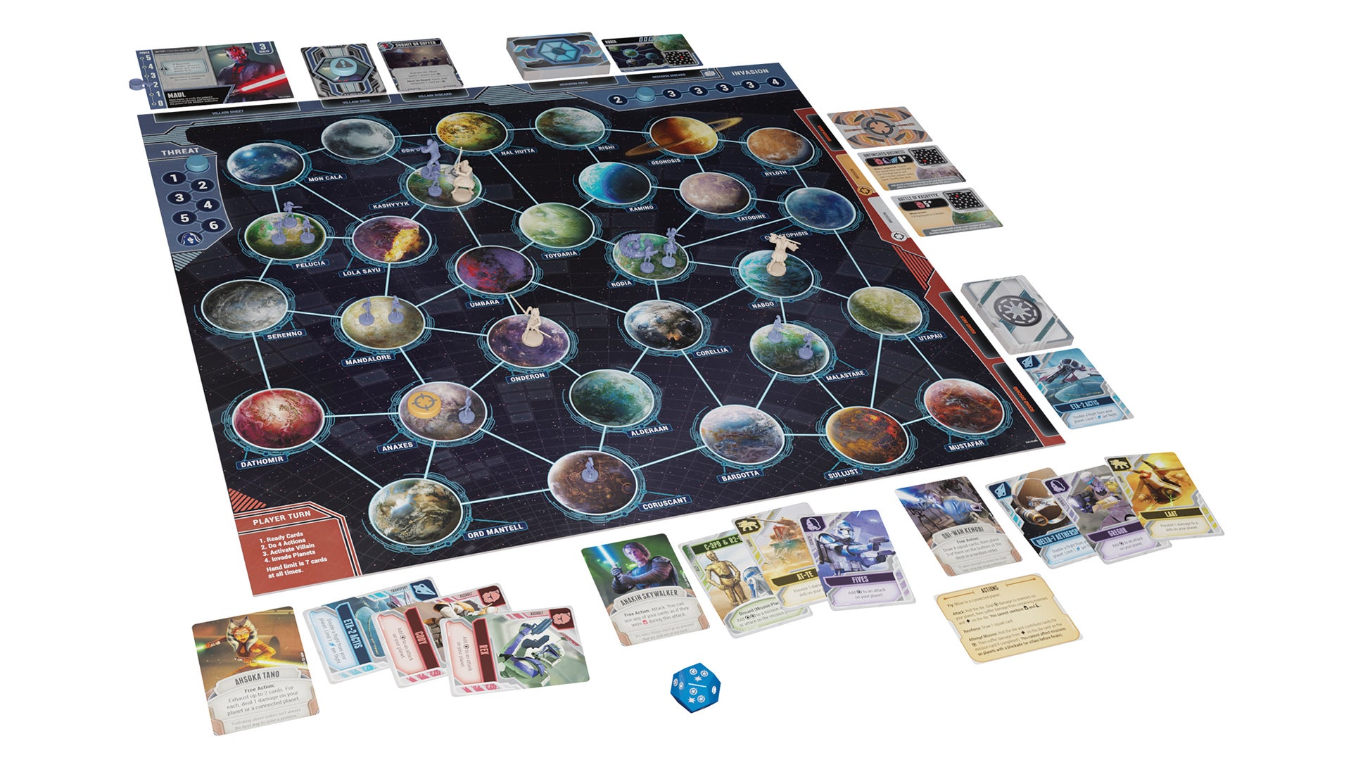 Star Wars: Clone Wars – A Pandemic System Game features Obi-Wan Kenobi and  Anakin Skywalker | Dicebreaker