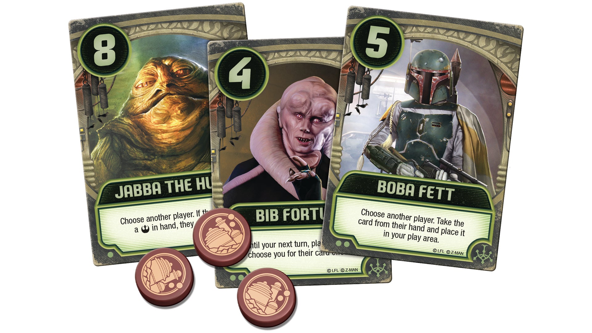 Star Wars: Jabba's Palace - A Love Letter Game cards 2