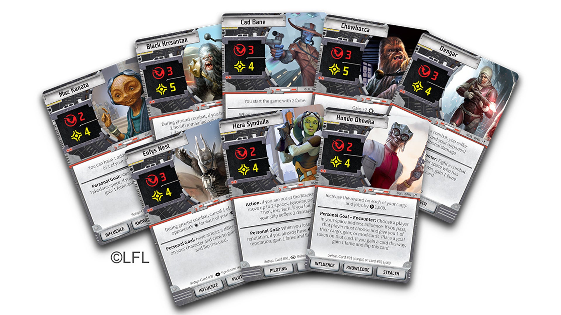 Star Wars: Outer Rim - Unfinished Business cards