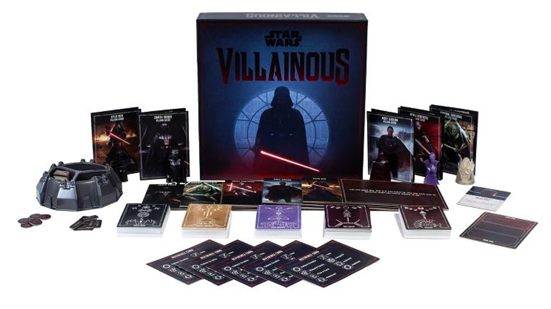 An image of components for Star Wars Villainous