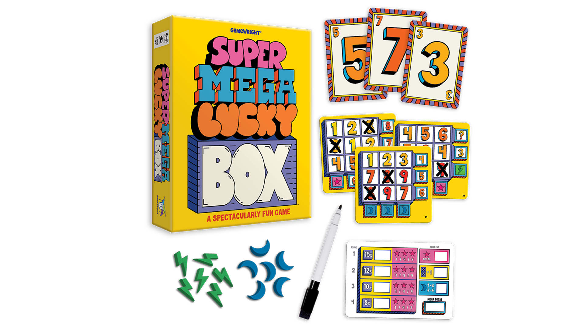 Super Mega Lucky Box layout