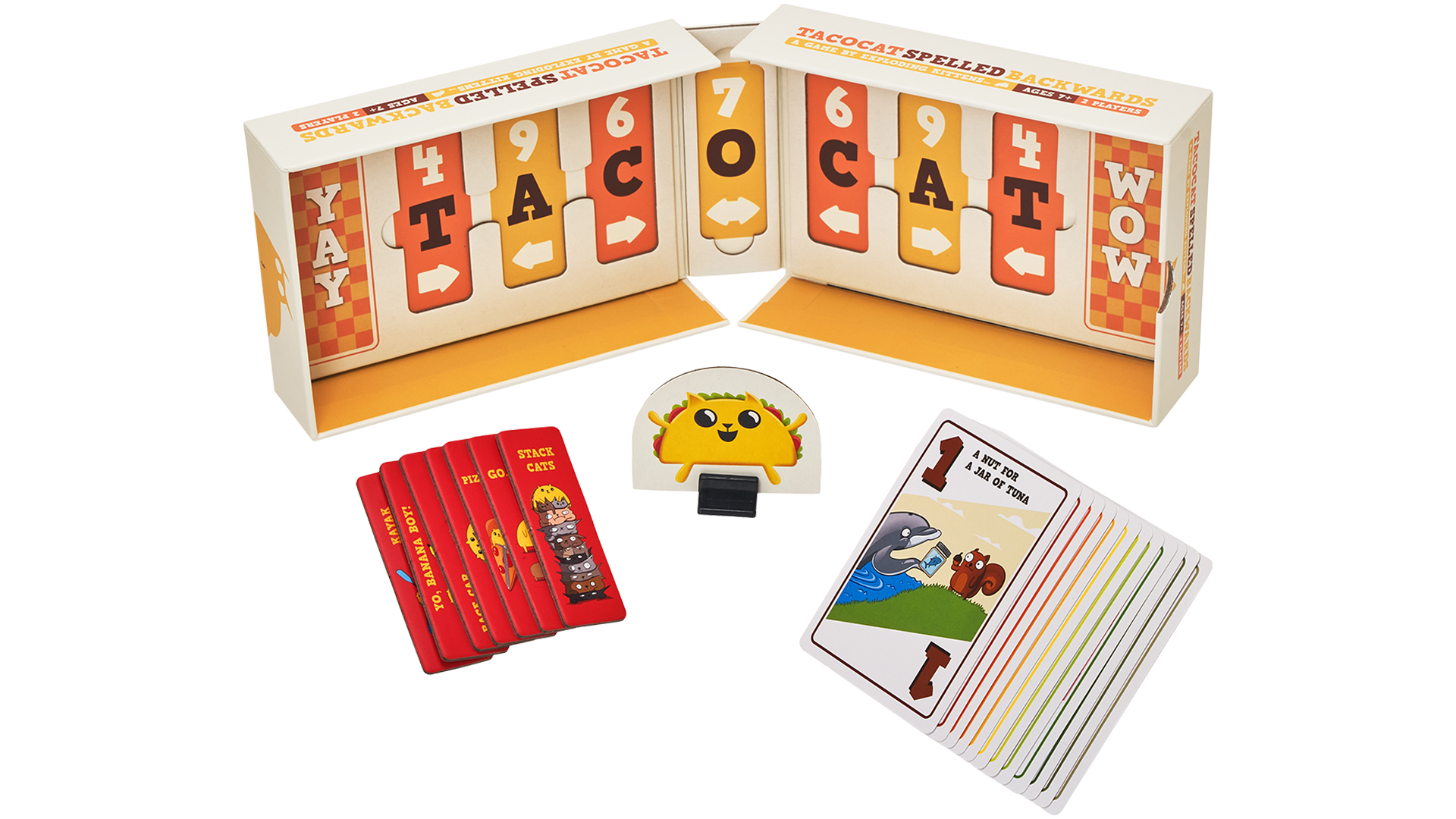 Exploding Kittens makers’ next game is Tacocat Spelled