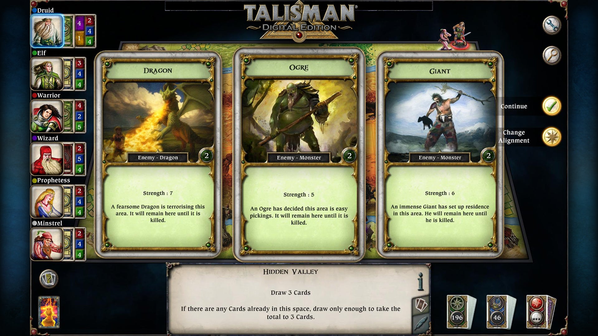 An image of the video game Talisman: Digital Edition